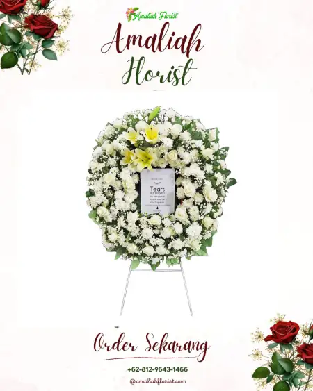 Krans Bunga Duka Kalongliud